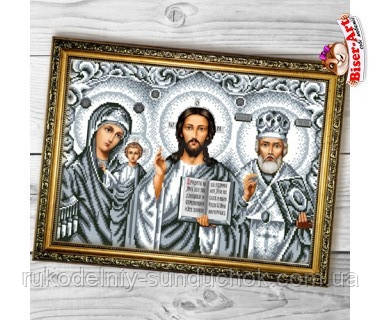 Схема для вишивки бісером Бисер-Арт Іконостас срібний (A687), фото 1