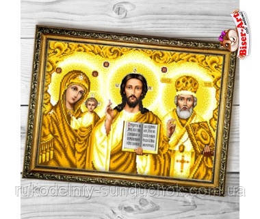 Схема для вишивки бісером Бисер-Арт Іконостас золотий (A686), фото 1