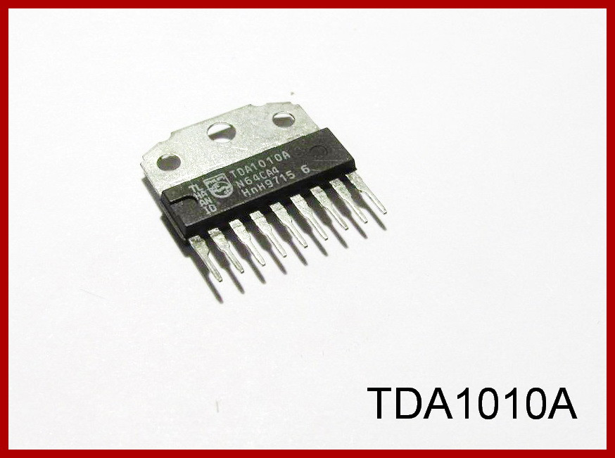 TDA1010A, мікросхема УНЧ.