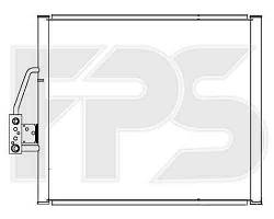 Радиатор кондиционера BMW (NISSENS) FP 14 K12