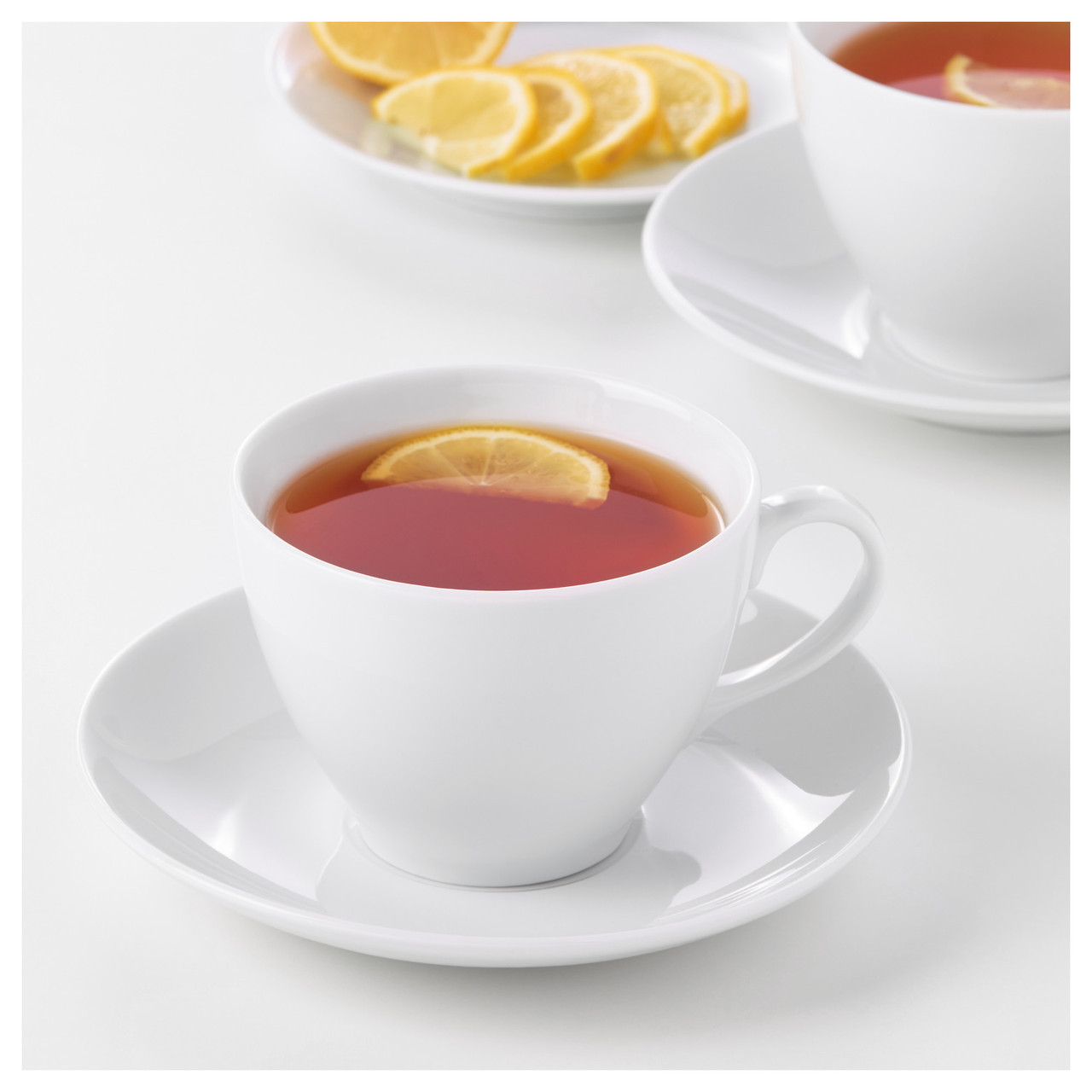 Чайна чашка з блюдцем VARDERA IKEA 402.774.59, фото 1