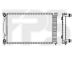 Радиатор охлаждения двигателя AUDI  A4 2001-2004 SDN / 2002-2004 AVANT (B6)
