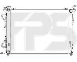 Радиатор охлаждения двигателя Hyundai Sonata NF / Kia Magentis (Koyorad) FP 32 A1443-X
