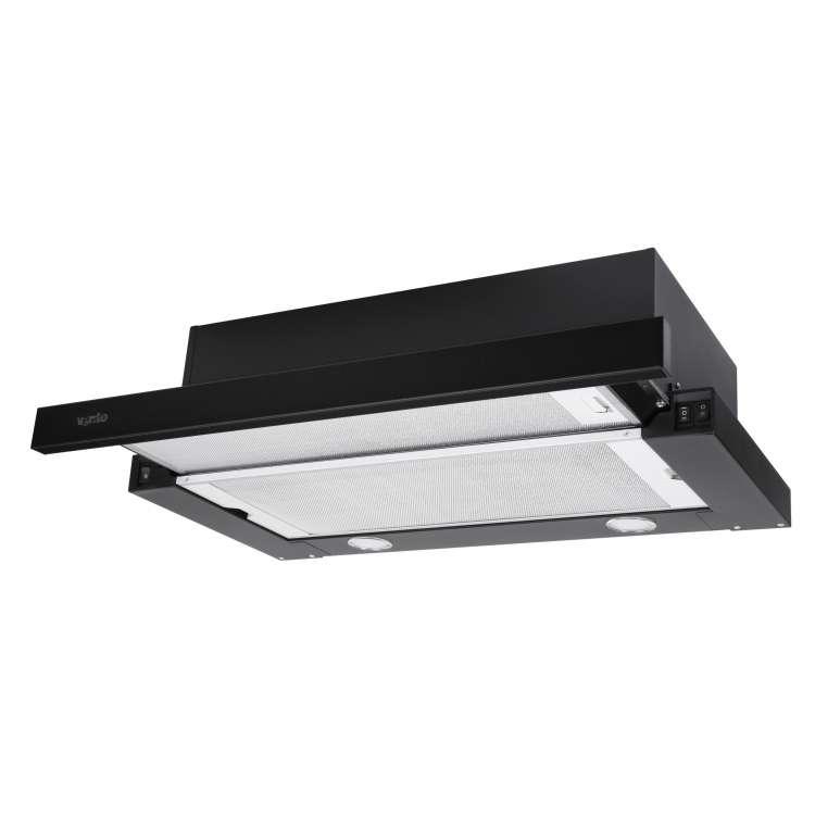 Телескопическая Кухонная Вытяжка VENTOLUX GARDA 50 BK (750) SMD LED ...