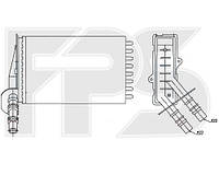 Радиатор печки Renault Symbol / Clio (FPS) FP 56 N52