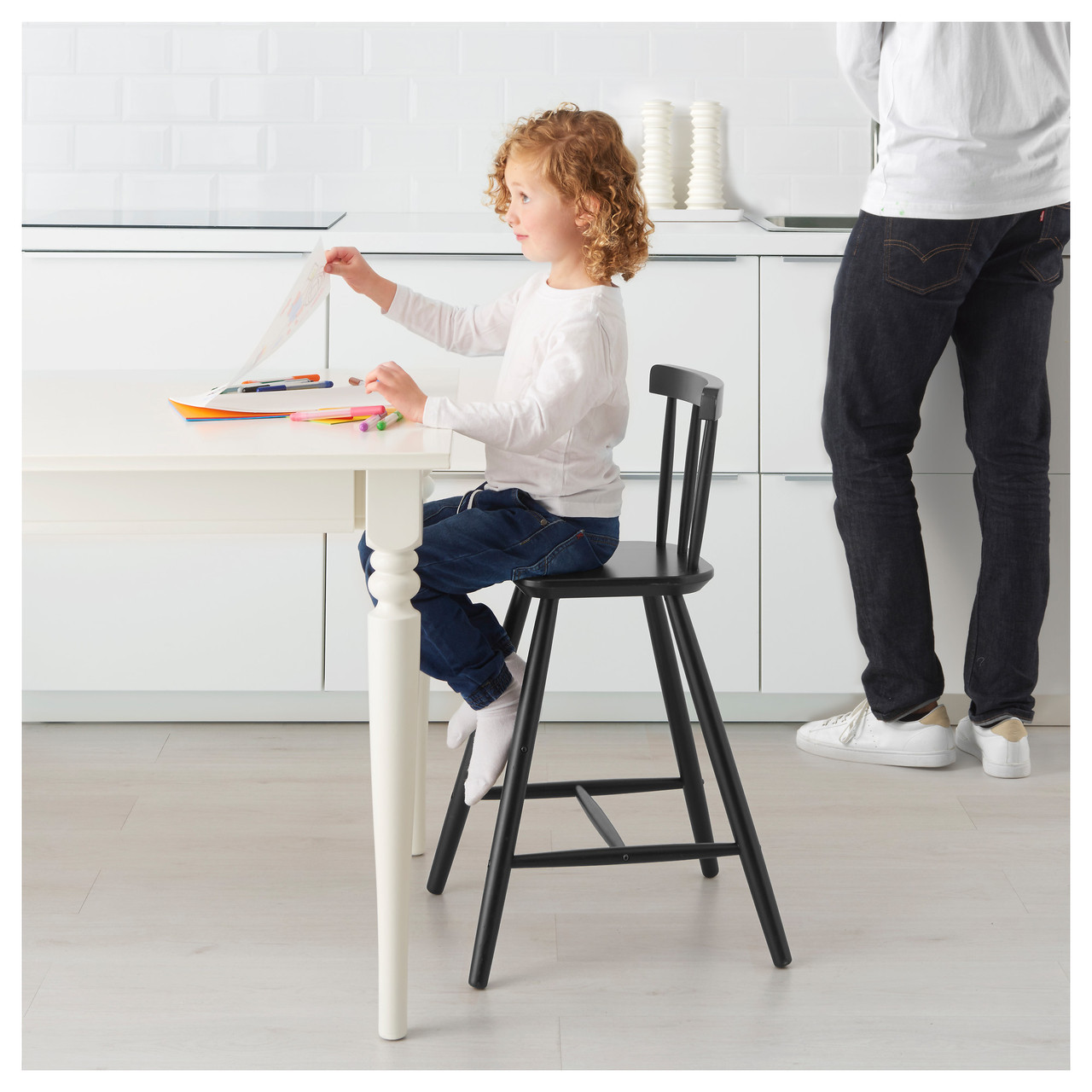 Дитячий високий стілець AGAM IKEA 702.535.41