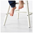 Дитячий високий стілець AGAM IKEA 902.535.35, фото 4