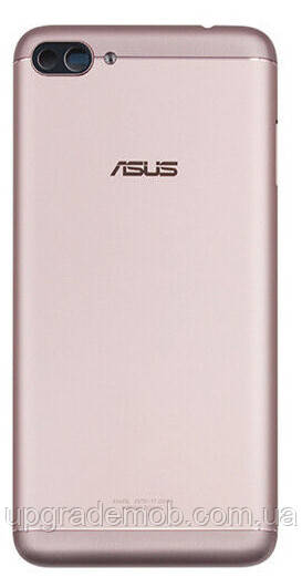 Задня кришка Asus ZenFone 4 Max ZC554KL рожева Rose Pink оригінал + скло камери, фото 1