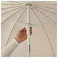 Садова парасолька з підставкою SAMSO IKEA 292.193.24, фото 5