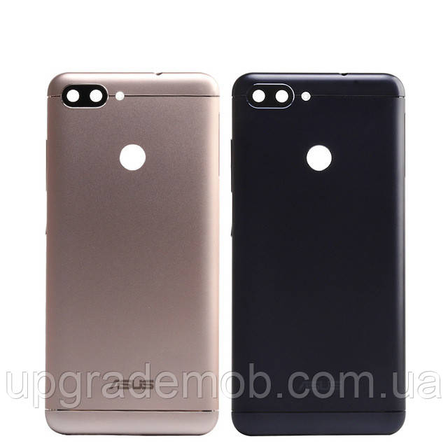 Задня кришка Asus ZenFone Max Plus M1 ZB570TL чорна Deepsea Black оригінал + скло камери, фото 1
