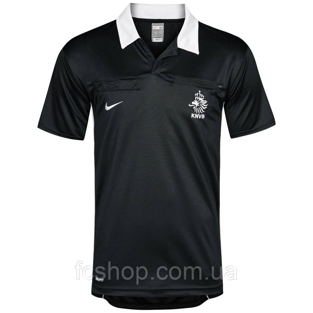 Футболка Nike Referee Jersey Netherlands KNVB 258399-010, Чорний, Розмір (EU) — S