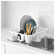 Сушарка для посуду FLUNDRA IKEA 401.769.50, фото 5