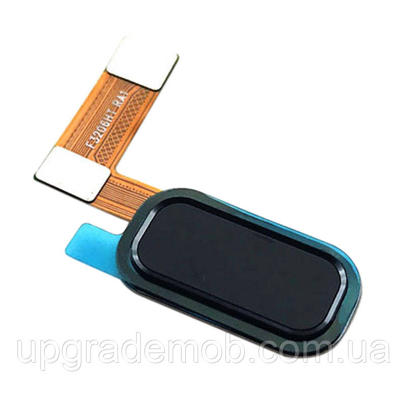 Шлейф Asus ZenFone 4 Max ZC554KL/4 Max Pro зі сканером відбитка пальця чорного кольору, фото 1