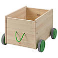 Ящик для іграшок на колесах FLISAT IKEA 102.984.20, фото 3