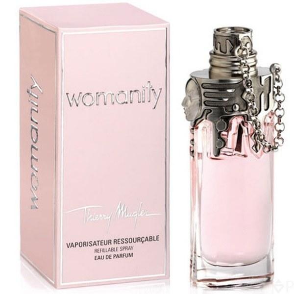 Жіночі парфуми Thierry Mugler Womanity Refillable Spray (Т'єррі Мюглер Вуманіті) 80 мл