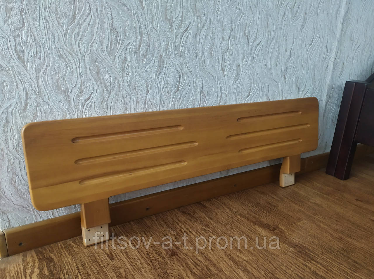 Деревянный защитный бортик для детской кровати "Американка" от производителя Лиственница - фото 3 - id-p964206145