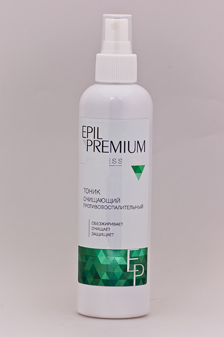 EPIL PREMIUM очищуючий ТОНІК, протизапальний, 250 мл, фото 1