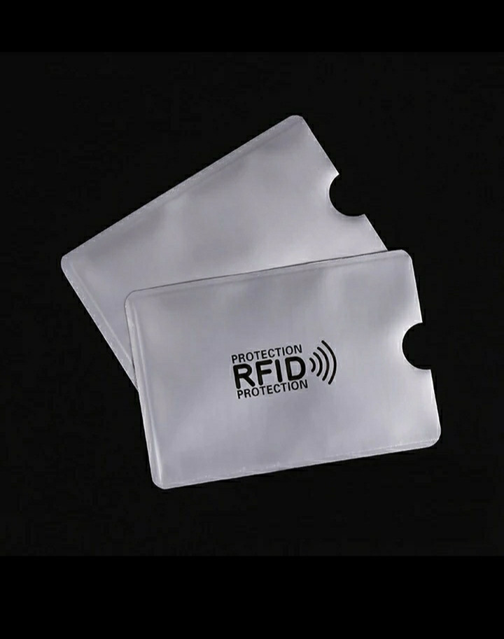 Чехол для защиты RFID банковских карт.(Продажа от 10шт.) - фото 7 - id-p1102266664