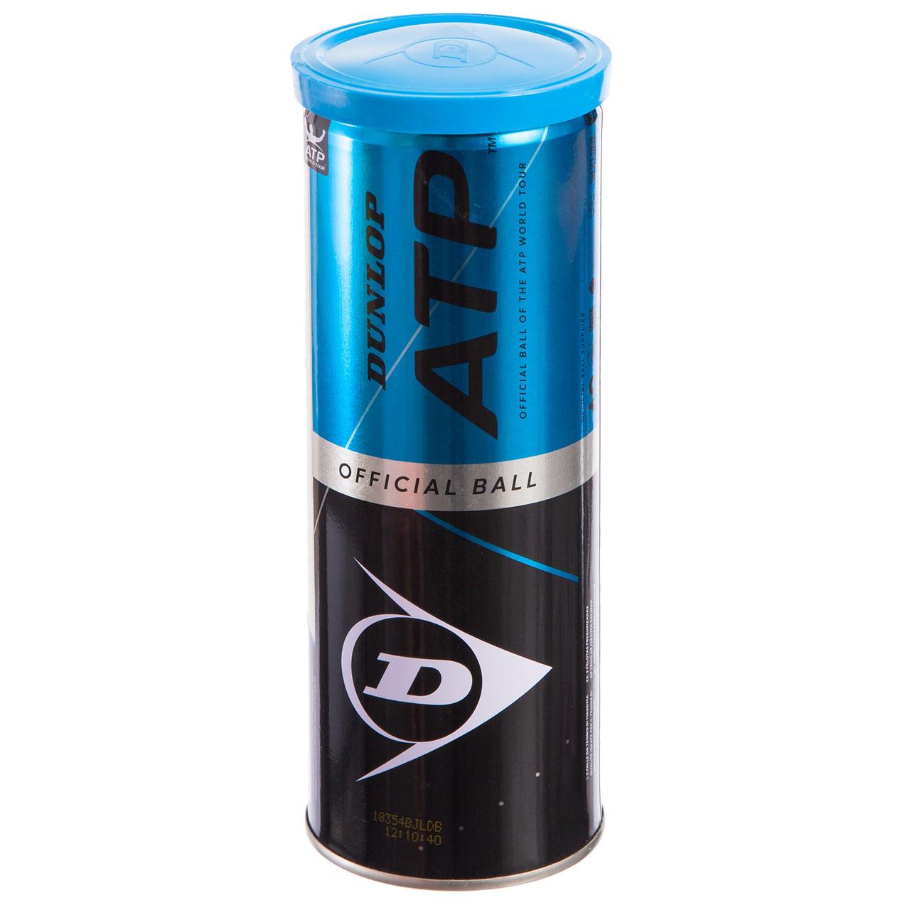 М'ячі для великого тенісу 3 шт DUNLOP ATP 601313, фото 1