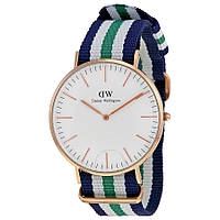 Часы Daniel Wellington ( green-blue-white )