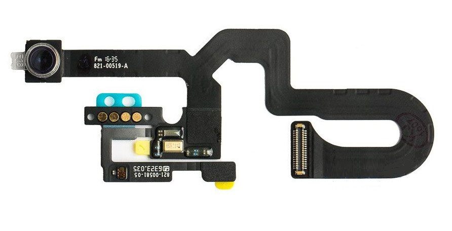 Шлейф( flat cable ) для Apple iPhone 8 Plus з датчиком наближення, фронтальною камерою і мікрофоном, фото 1