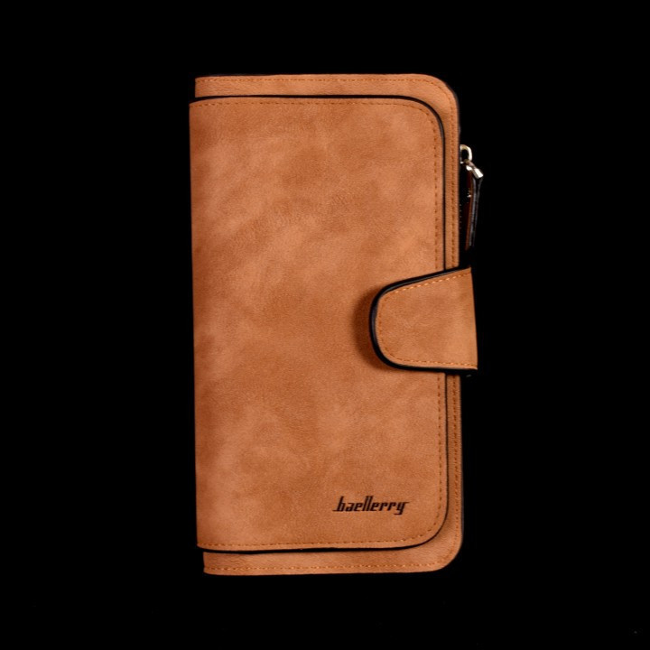 Замшевий гаманець Baellerry Forever коричневий, фото 1
