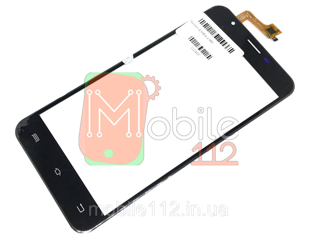 Сенсор (тачскрин) Bravis A551 Atlas, Oukitel U7 Pro, BQ BQS-5505 Amsterdam черный