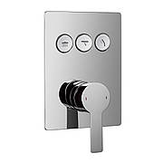 SMART CLICK змішувач для душу (прихований монтаж), 3 режими, хром Арт. ZMK101901202