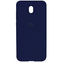 Чохол Silicone Case Full Protective для Xiaomi Redmi 8a Синій