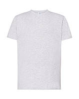 Мужская футболка JHK REGULAR PREMIUM T-SHIRT цвет светло-серый меланж (AS)