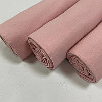 Пеленка детская (фланель) однотонная пудра розовая . Размер 80х100