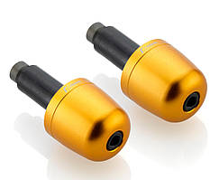 Рульові ковпачки Rizoma Handlebar caps для рулів Ø22 мм золотисті, пара