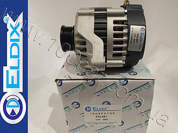 Генератор Eldix XAL481 (90A) для Geely MK 1.6 дв. MR481, оригінальні номери: 1086001111