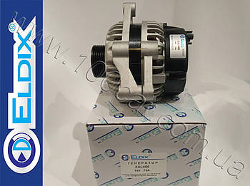 Генератор Eldix XAL480 (75A) для Chery A15 дв. SQR480, оригінальні номери: A113701110BC