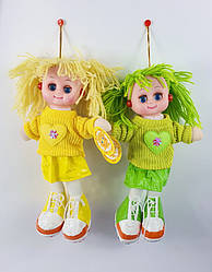 Дитяча лялечка музична іграшка для дівчинки лялька в сережках