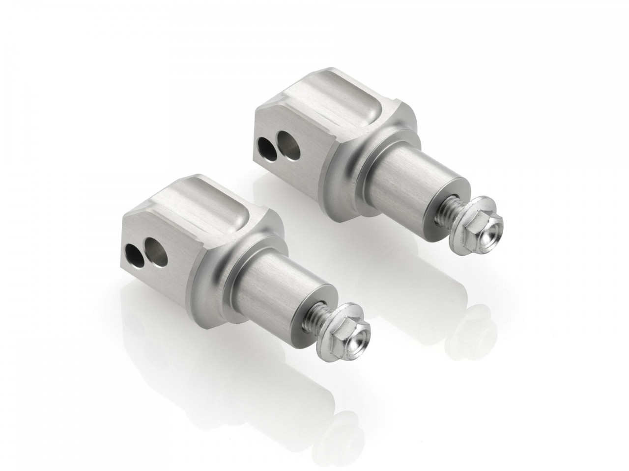 Адаптери підніжок Rizoma Pegs adapter kit для BMW сріблясті (пара)