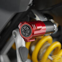 Кришка амортизатора Rizoma Shock absorber/pivot adjustment для Ducati червона