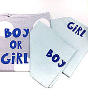 Дитячий в ліжечко (Бязь) | Комплект постільної білизни "Світлий горошок" | Блакитний