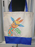 Еко сумка для вишивки бісером Мальвіна, фото 2