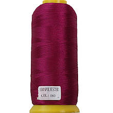 Нитка поліестер 40, 120D/2, колір 060, Козачок-ТМ