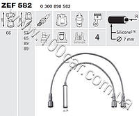 ZEF 582, Провода зажигания Beru (к-т) OPEL KADETT E 1,8 2,0, VAUXHALL ASTRA Mk II 2,0
