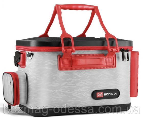 Сумка-ящик FanFish Monster NG-40 Gray с подставками для спиннинга и ...