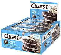 QuestBar, протеиновые батончики, 3 вкуса, 20г белка, protein bar