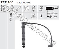 ZEF 983, Провода зажигания Beru (к-т) FIAT BRAVA, BRAVO 16 16V, MAREA 100 1,6 16V (Bipower), MULTIPLA 1,6 16V