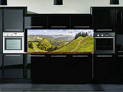 Кухонний фартух, скинали (наклейка, пвх-пластик, композит).