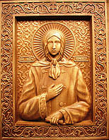 Ікона дерев'яна "Св. Муч. Кенія" (30х23см)