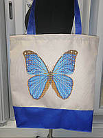 Еко сумка для вишивки бісером Мальвіна