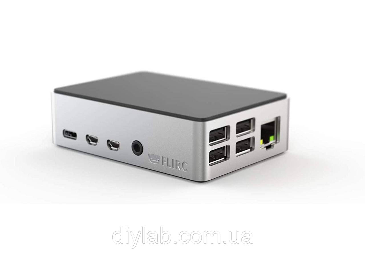 Алюмінієвий корпус - радіатор для Raspberry Pi 4 від Flirc, фото 1