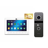 Комплект кольорового відеодомофона NeoLight Omega+ HD / Solo FHD Graphite