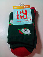 Детские носки махровые - Дюна р.18-20 (шкарпетки дитячі зимові махрові, Duna) 4037-2572-темно-зеленый